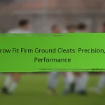 Narrow Fit Firm Ground Cleats: Precision, Fit, Performance