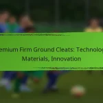 Premium Firm Ground Cleats: Technology, Materials, Innovation