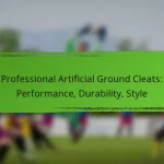 Professional Artificial Ground Cleats: Performance, Durability, Style
