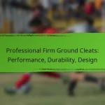 Professional Firm Ground Cleats: Performance, Durability, Design