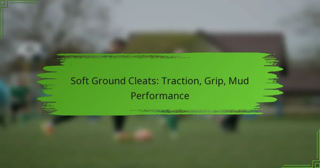 Soft Ground Cleats: Traction, Grip, Mud Performance